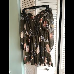 Gianni Bini Off-the-Shoulder Mini Dress